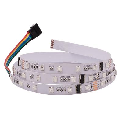 China Addressable LANDSCAPE DMX512 UCS512C4 UCS512C3 DC 24V 5050 48leds/M DMX RGB UCS512 Pixel Led Strip Light For Outdoor Landscape for sale