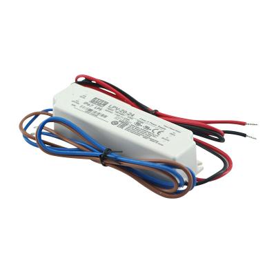 China Meanwell MW LPV-20-12 LPV-20-24 LPV-20-5 LPV-20-36 20W Led Strip Well IP67 Medium Outdoor Cv AC/DC 24V 12V 5V 36V Led Switching Power Supply for sale