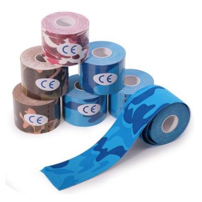 China Netting Training Spot Customized Color Sport Tape Waterproof Printed Kinesiology for sale