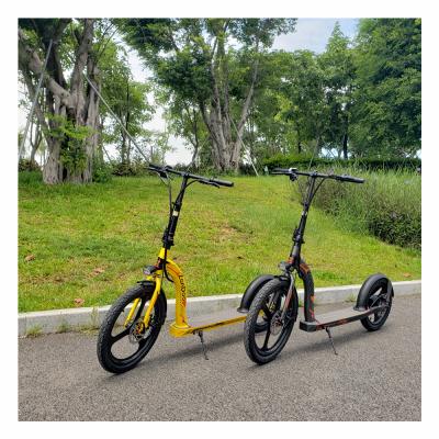 China New Esooter Europe Warehouse Unisex Hot Selling Big Wheel 20 Inch Wheel 350W Electric Motorcycle Electric Scooter For Adults for sale