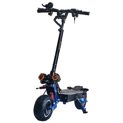 China 2022 Unisex Hot Selling Escooter Sports Electric Scooter 10 Inch 60V 38.4Ah 3000W*2 Foldable Off Road Electric Scooter Adults for sale