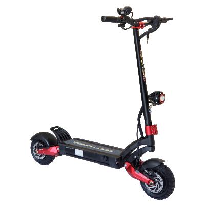 China Factory Wholesale Unisex Electric Scooter 10X 10 Inch 52V 2400W Chinia Off Road Electric Scooter Dual ZERO Motor 2 Wheels for sale