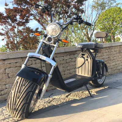 China New Design Electric Scooter Citycoco 2022 EU Warehouse Citycoco 18*12 Inch 2000w 60v Unisex Electric Motorcycle for sale