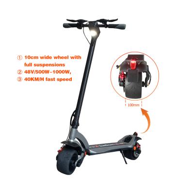 China Unisex USA Warehouse Wide Wheels Adults Electric Scooters , Europe Warehouse Fat Tires Dual DC Motors Kick e Scooters For Commuting for sale