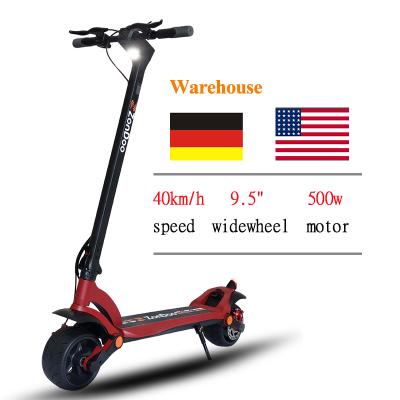 China 500w 2 Wheel Unisex Electric Wide Wheel Scooter Supplier OEM/ODM China Electric Scooter For Adults Escooter Electric Scooter for sale