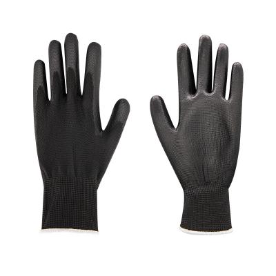 China Handling Protective Custom Wear Resistant Nylon Work Protection Garden PU Non-slip Palm Dipped Gloves for sale