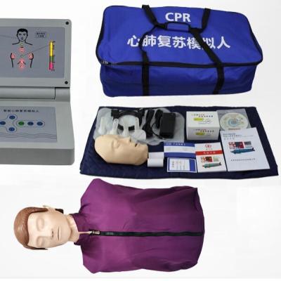 China Education Adult Half Body Medical CPR Training Manikin With Monitor , CPR Training Half Manikin Model for sale