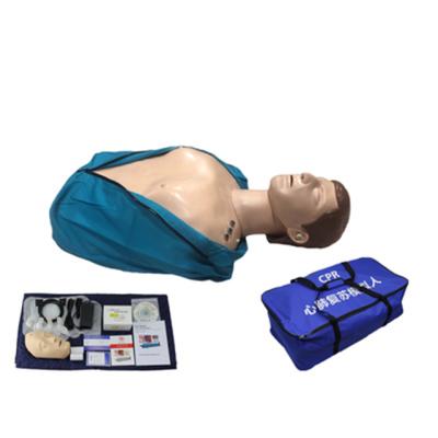 China Durable Half-body Electronic CPR Training Model, First Aid Teaching Medical Manikin, Adult CPR Simulator for sale