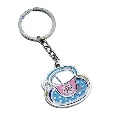 China Souvenir Gifts Promotion Mubo metal keychain custom cartoon L character OGO key chain custom commemorative activities pendant gift production for sale