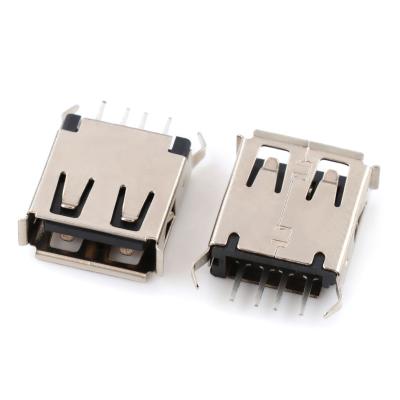 China High Quality 13.7mm Height SMT SMD DIP Type-A Female USB Female Jack AF-13.7 Connector for sale