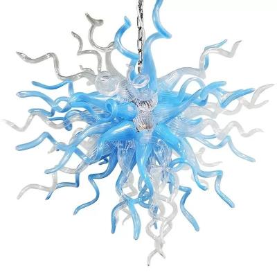 China 100% Handmade Home Decorative Chandelier Chihuly Luxury Hotel Decor Lamps Zhongshan Hanging Lamps for sale