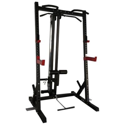 China Commercial Half of Chinese Cross Rack Weightlifting Power Fitness Squat Rack for sale