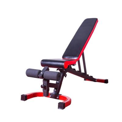 China China Fitness 7 Seat Indoor Red Sit Up Adjustable Weight Bench Position for sale