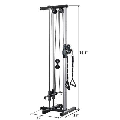 China ZY Universal New Fitness! home gym equipment lat pull down machine , multifunctional wall mount cable station for sale