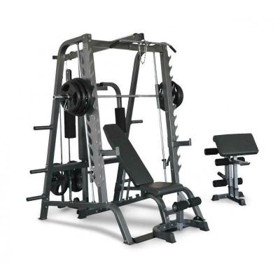 China Modern ZY Smith Fitness Machine Deluxe With Bench For Fitness Exercise for sale