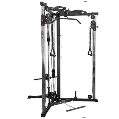 China Indoor Commercial Multifunctional Fitness Equipment Cable Crossover Machine Lower The Bar for sale