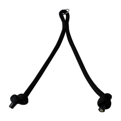 China Modern Multi Functional Trainer Cable Attachment Fitness 15mm Tricep Rope for sale