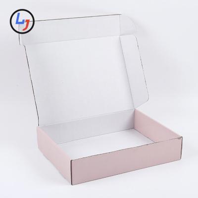 China Factory wholesale luxury shipping box recyclable is a shipping box designed to be used for plain girl clothing packaging for sale