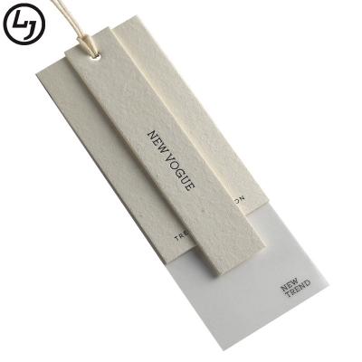 China Guangzhou Viable Apparel Accessories Hang Tag , Custom Name Printing Logo Paper Hang Tag Card for sale