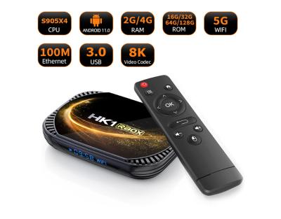 China Hot Sale HK1 RBOX - Brand New Android 12.0 TV BOX 2023 2G/16G 8K 100M LAN IPTV Free Subscription X4S STB Best IPTV M3U Trial Machine for sale