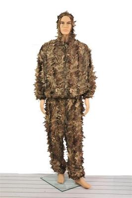 China Traje Ghillie Deserto ao ar livre para caça de veados 3x5xl à venda