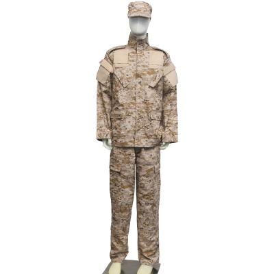 China Customized Desert Camouflage Uniforms Anti-infrared Anti-static Anti-bacterial Military Uniforms for sale