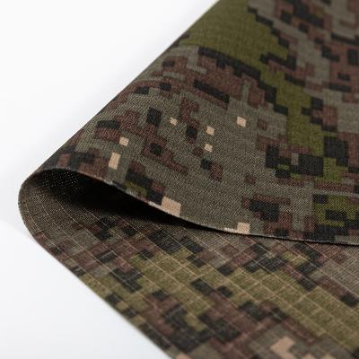 China Customized High Quality Infrared Proof Waterproof Oil Proof Cotton 80% Polyester 20% Uniform Military Fabric Camouflage for sale