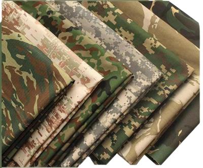 China Militair Uniform Stof Fiber Flame Retardant Vocht Wicking Chloor Bleaching Resistant Camouflage Stof Militair Te koop