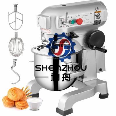 China Beater Ejector Button 10L/20L/30L/40L/50L/60L/80L Food Mixer For Cake Bread Bakery Food Machine for sale