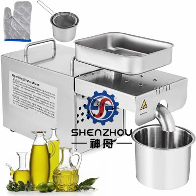 China Automatic hotels nuts oil press machine, home oil press machine, oil press machine for vegetable seeds for sale