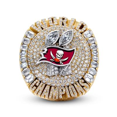 China 2020 Tampa Bay Buccaneers NFL Flip Tom Brady Championship Ring Casual/Sporting Ring for sale