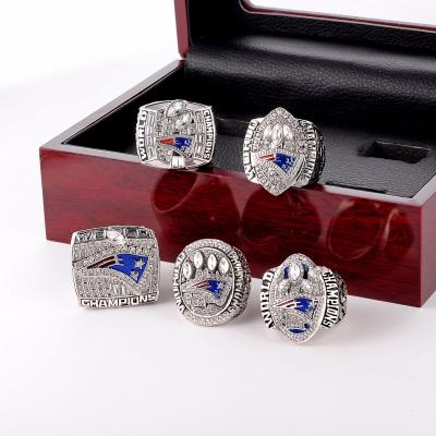 China NFL New England Patriots Wholesale Casual/Sporting Championship Ring Football Custom Ring for sale