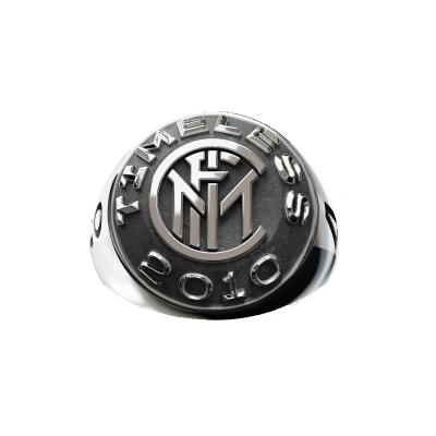 China Inter Soccer Ring 2010 TIMELESS casual/sports Milan Football Championship Ring Club for sale