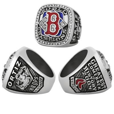 China MLB Baseball Red Sox Championship Ring Major League Boston World Cup Casual/Sporting Hot Selling Commemorative Ring for sale