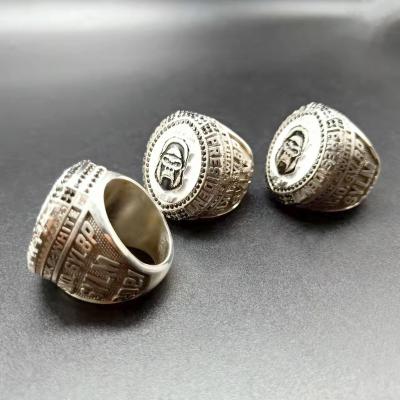 China Casual/Sporting Custom Brass, Sterling Silver Championship Ring, Custom Club Logo Ring for sale