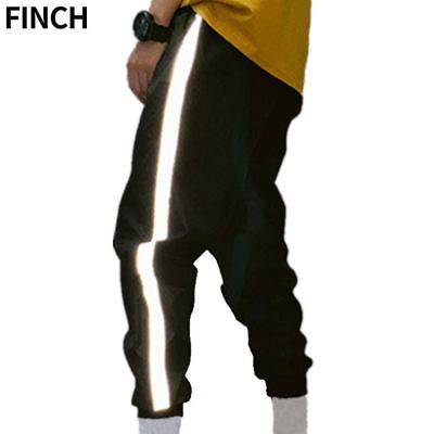 China Wholesale Anti-Static 3M Reflective Windbreaker Pants Casual Trouser Sports Pants Pants Track Pants for sale