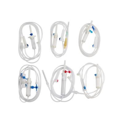 China PVC Infusion Set IV Set Giving IV Set With Needle With CE/ISO/F DA for sale