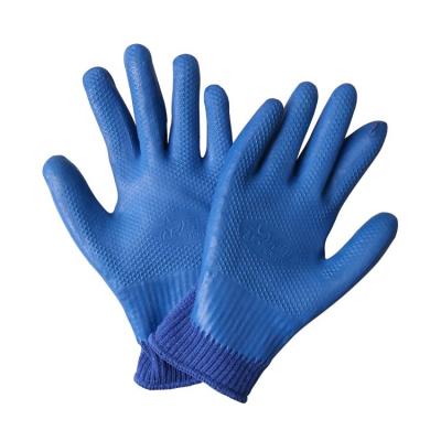 China General Purpose Latex Gloves Polyester ECO Nature Latex Coated Working Gloves for sale