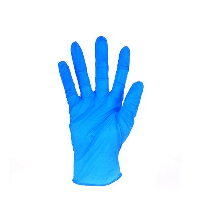 China Medical Disposable Safety Examination Blue Medical Nitrile Surgical Gloves Only For Europe Market for sale