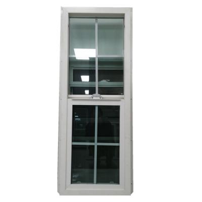 China Folding Screen 2022 New Style American PVC/UPVC Lifting Window With Grille For Decorating Home for sale