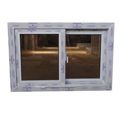 China Folding Cheap Screen Factory Price Upvc PVC Vinyl Insulation Double Glazed Sliding Window For American for sale