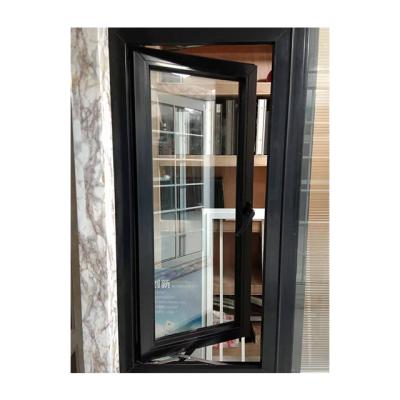 China Folding screen / upvc casement hurricane impact double vinyl pvc glass window with CE certification for sale