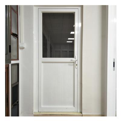 China Magnetic screen pvc frosted glass bathroom interior doors, upvc/pvc door, interior door for sale