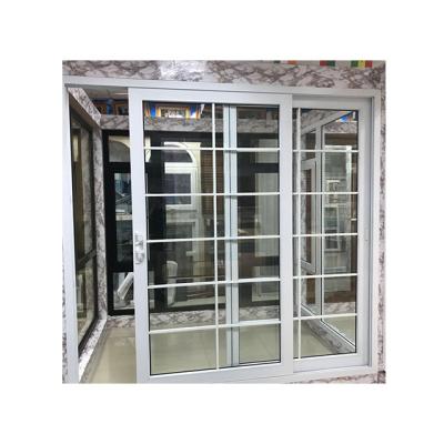 China Modern Plastic Patio PVC Safe Sliding Door Windproof From Weibo for sale