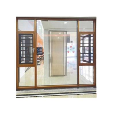 China Hurricane Magnetic Popular Aluminum Impact Windows Modern Design Screen Curtains Soundproof Aluminum Window for sale