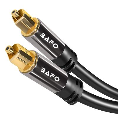 China BAFO Camera 24K Gold Digital Optical Audio Plug 1M High Quality Cable for sale