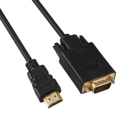 China BAFO Camera Hdmi To VGA Gold Plated Active Adapter Cable With 1080p hdmi Video Cable for sale