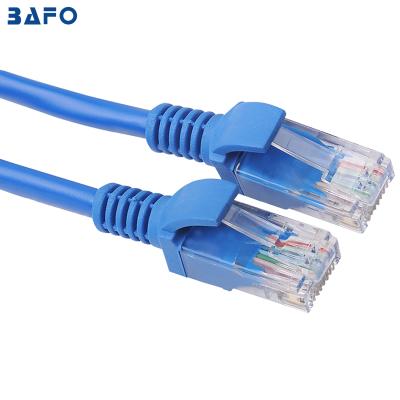 China 100% Bare Copper BAFO High Quality Cat6/Cat6a Cable 1m 2m 3m 5m 10m 20m 30m Patch Cable for sale