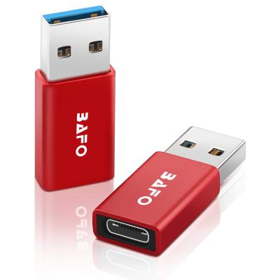 China For iPhone Android BAFO Usb3.0 Adapter Female Type-c To Usb A Male OTG Aluminum Alloy Support Data Transfer USB-c Converter Fast Charging Charger for sale