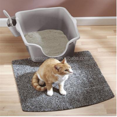 China Cats Pet Sand Tray Kitten Toilet Small Farm Cat Litter Box Cleaning Box for sale